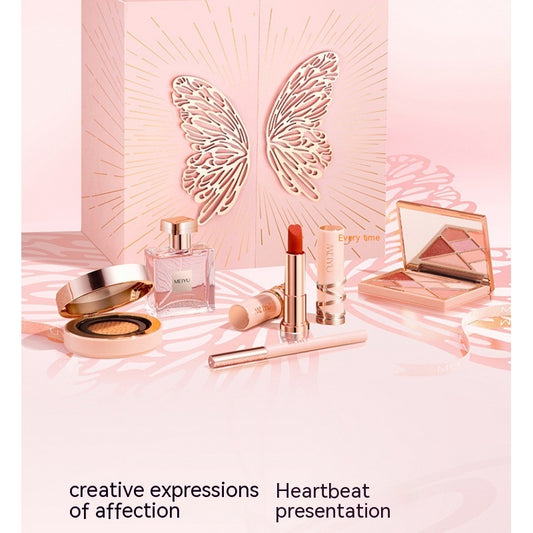 Christmas for Girls Cosmetics Lipstick Set of Beauty Gift Box - ZePacKs 